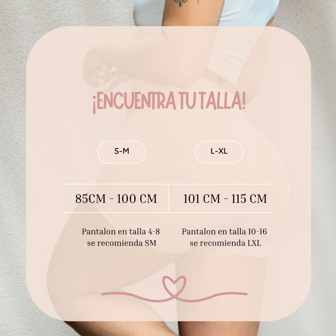 Panty Combo X6 Levantacola Con Faja