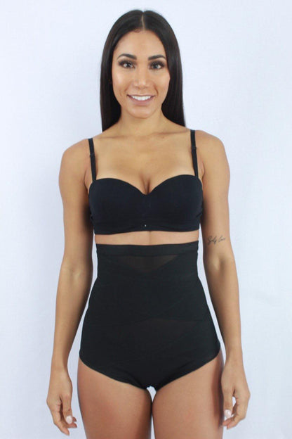 Panty de control de abdomen cruzada